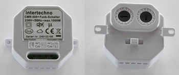 Intertechno CMR-500 Blind Switch (flush-mounted)