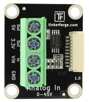 Analog In Bricklet Anschlussklemmen