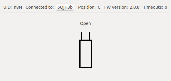 Tilt Bricklet im Brick Viewer