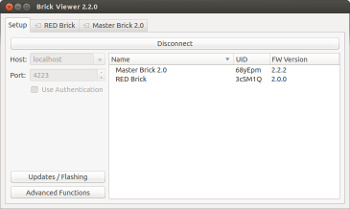 Brickv (Setup Tab)