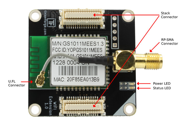 WIFI Extension mit Beschriftung