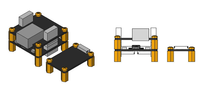 Konstruktion Schritt 1 (Ethernet Extension)