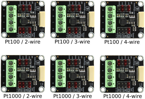 PTC Bricklet jumper configuration