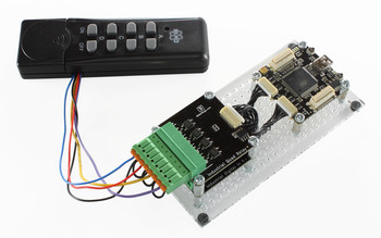 Industrial Quad Relay with connected Remote Control