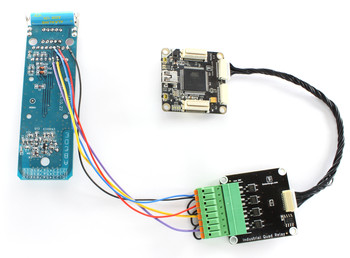 Industrial Quad Relay Bricklet with connected remote control