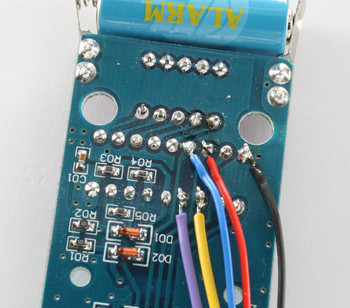 Remote control close lookup with soldered wires