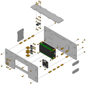 Exploded view drawing