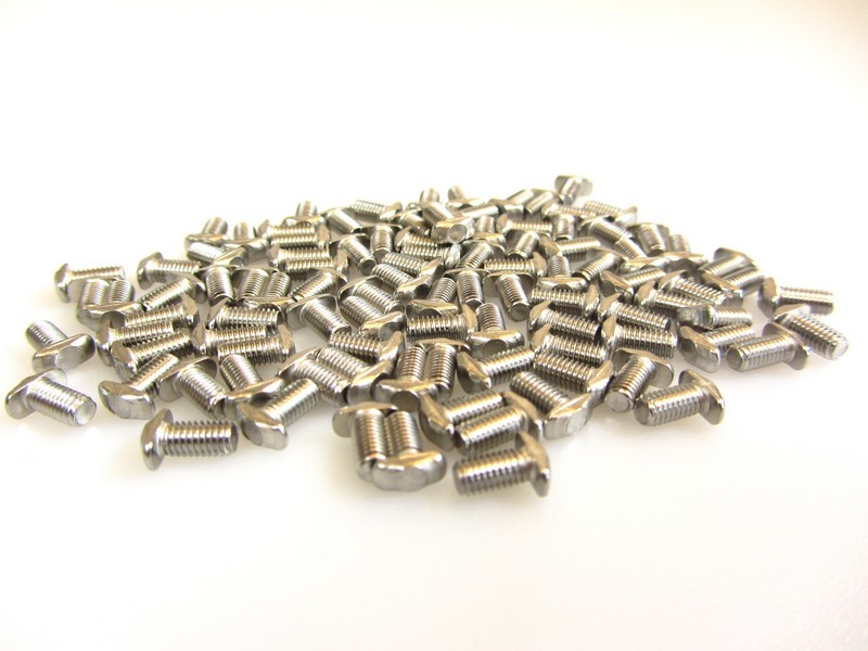 M3 Wing Type Bolts with Hex Hole, 6mm, 100pcs