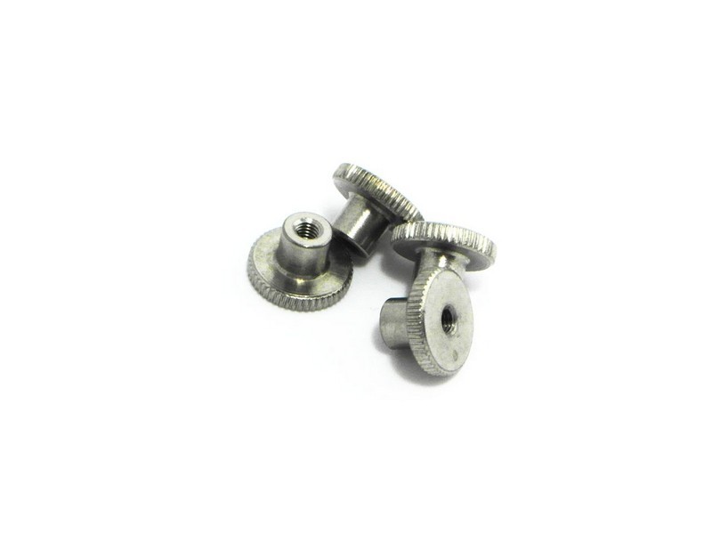 M3 knurled Nuts, 4pcs 