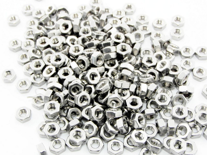 M3 Nuts, 250pcs 