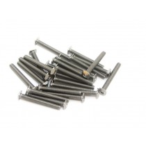 M3 Square Headed Bolts with Hex Hole, 25mm, 25pcs
