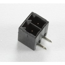 2 Pole Black Connector Header