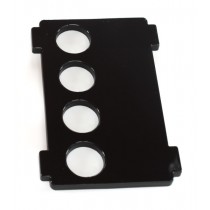 Weather Station leftside wall replacement (black)