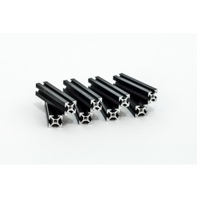 MakerBeam 40mm, 8pcs, black 