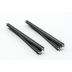 MakerBeam 300mm, 4pcs, black 