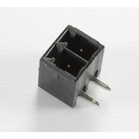 2 Pole Black Connector Header