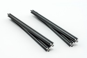 MakerBeam 300mm, 4pcs, black 