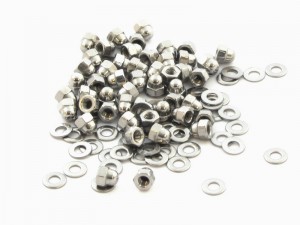 M3 Cap Nuts, 50pcs 