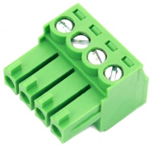 4 Pole Green Connector (Screw Clamp)