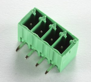 4 Pole Green Connector Header