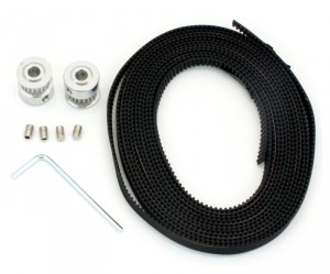 Timing Belt with Pulleys