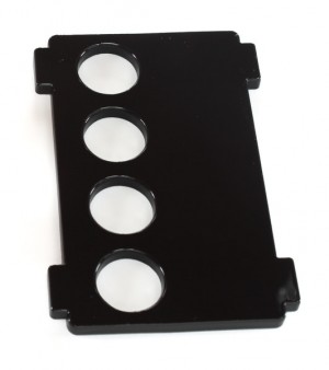 Weather Station leftside wall replacement (black)