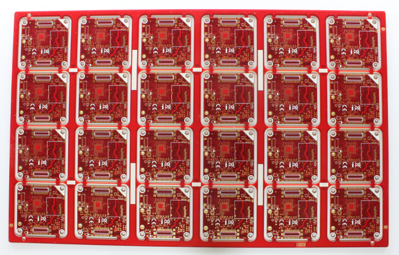 RED Brick circuit board panel back